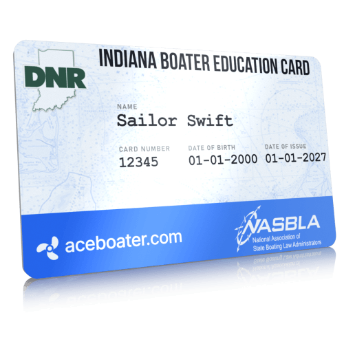 Replacement Card - Indiana Boater Education Card