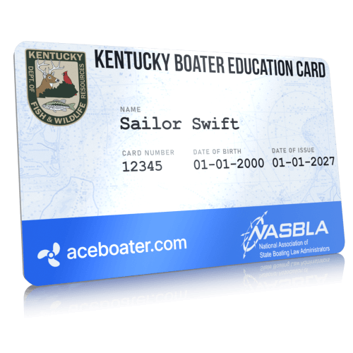 Replacement Card - Kentucky Boater Education Card
