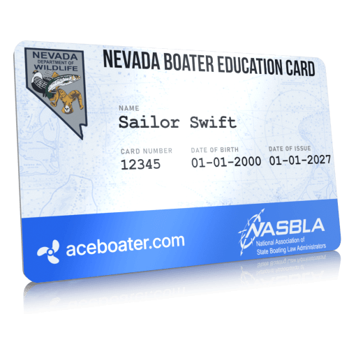 Replacement Card - Nevada Boater Education Card