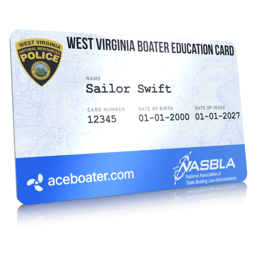 Replacement Card - West Virginia Boater Education Card